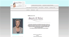 Desktop Screenshot of beauty-and-relax.net